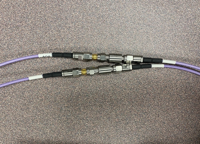 Figure 9: RF-ADC’s P and N pins connected to RF-DAC’s P and N pins